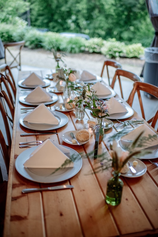 Amazing table decor at the best Minnesota wedding venue