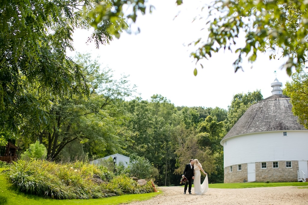 one of the best Barn Wedding Venues MN is the Round Barn Farm Bed and Breakfast