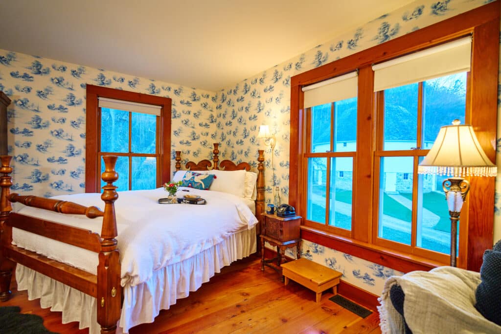 A view of the Spinning Room at Round Barn Farm, one of the best places to stay in Minnesota.